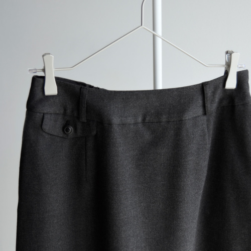 atelier naruse アトリエナルセ　リネン　スカート atelier naruse アトリエナルセ リネン タータンチェック カットイン