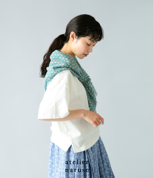 atelier naruse アトリエナルセ コットン ショートスリーブ