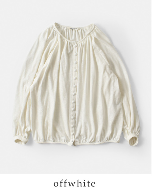 ✴︎美品✨ atelier naruseアトリエナルセ　バイカラーカーディガン cotton knit cardigan - atelier naruse｜Online store｜the an