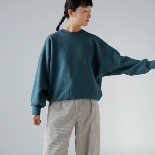 atelier naruse アトリエナルセ コットンフリース バルーン カットソー