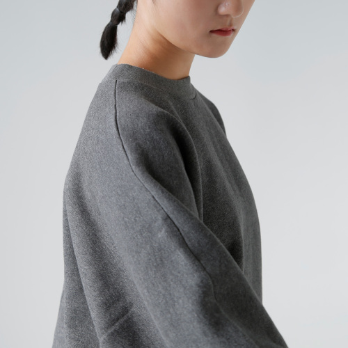 atelier naruse アトリエナルセ コットンフリース バルーン カットソー