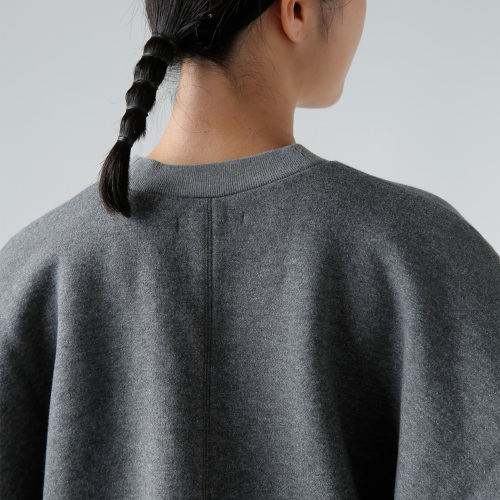 atelier naruse アトリエナルセ コットンフリース バルーン カットソー