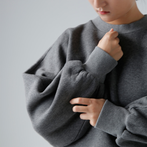 atelier naruse アトリエナルセ コットンフリース バルーン カットソー