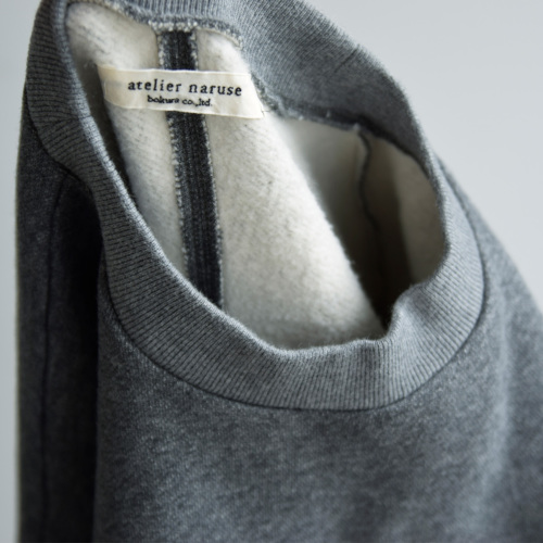atelier naruse アトリエナルセ コットンフリース バルーン カットソー