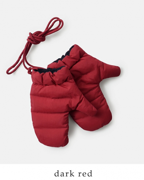 miffew ミフュー リバーシブル ダウン ミトン “DOWN MITTENS