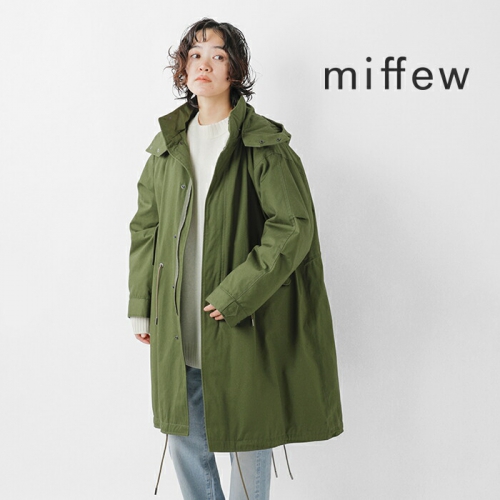 miffew ミフュー ベンタイルウェザー フィールド ダウン コート “FIELD