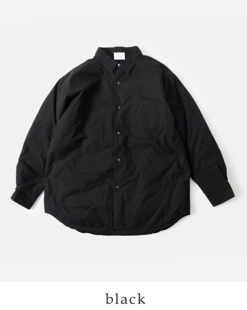 miffew ミフュー オーバー ダウン シャツ “OVER DOWN SHIRTS