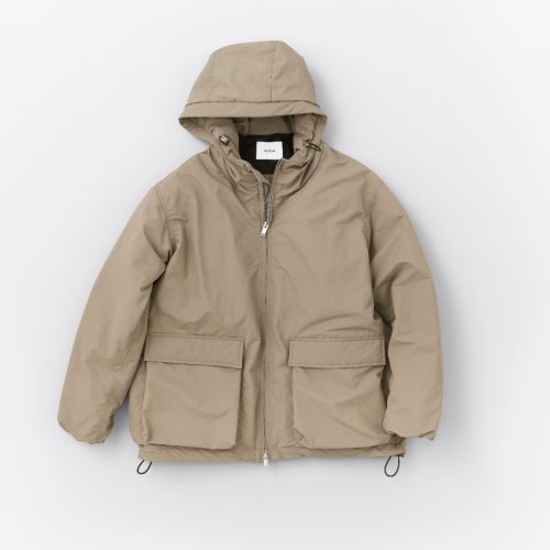 miffew ミフュー ジップアップ ダウンパーカー “ZIP UP DOWN PARKA