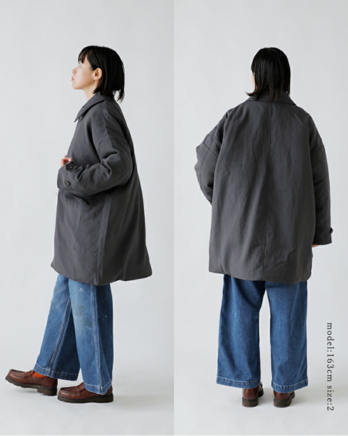 miffew ミフュー バルマカーンダウン コート “BAL COLLAR OVER DOWN COAT” few23wjk5114-