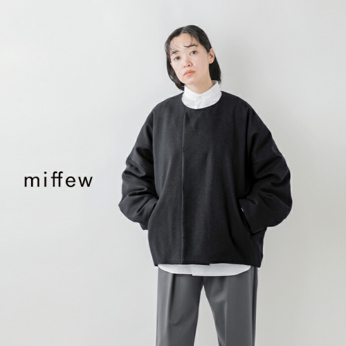 miffew ミフュー ダブル ブレステッド オーバー ダウン