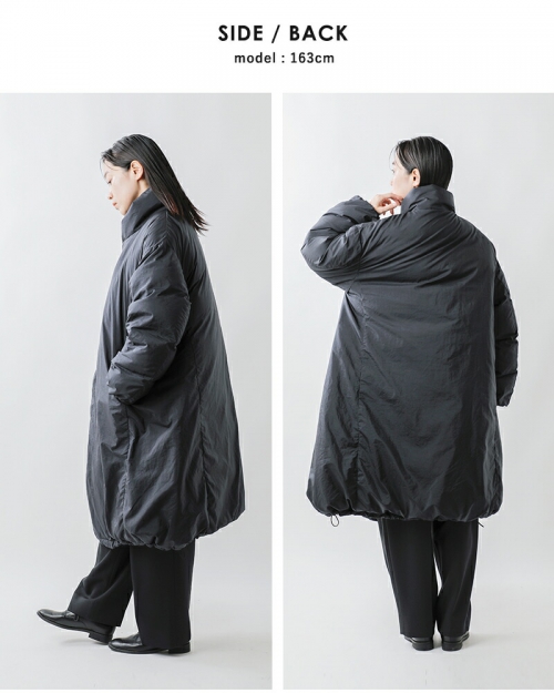 miffew ミフュー スタンド カラー ボリューム ダウン コート “STAND COLLAR VOLUME DOWN COAT”  few24wjk5226-yo 【サイズ・カラー交換初回無料】 | iroma..aranciato