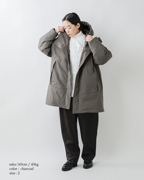 miffew ミフュー フーデッド ダウン ジャケット “HOODED DOWN