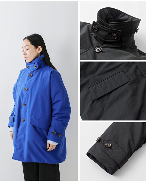 miffew (ミフュー) | BAL COLLAR OVER DOWN COAT (beige) size 2