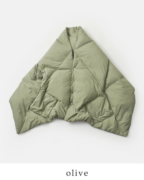 miffew ミフュー リバーシブル ダウン ケープ “REVERSIBLE DOWN CAPE
