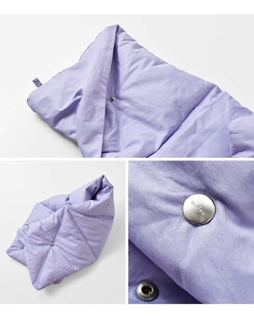 30%OFF】 miffew ミフュー リバーシブル ダウン マフラー “REVERSIBLE