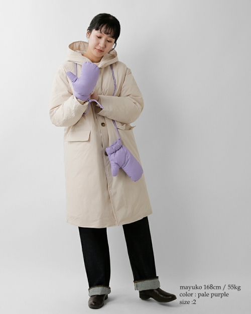 miffew ミフュー ダウン ミトン “DOWN MITTENS” few25wac5355-nk