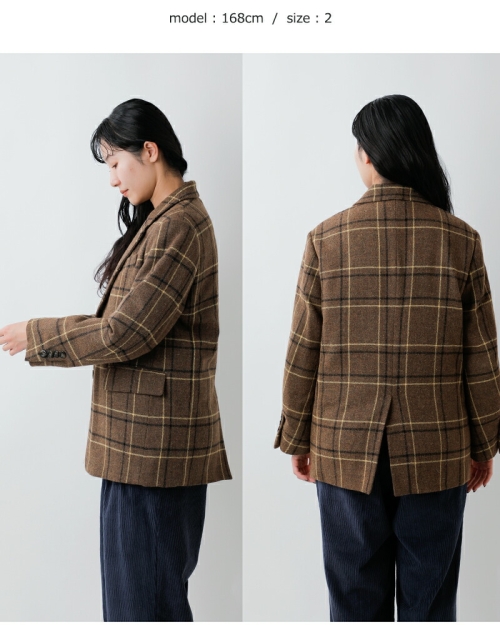 miffew ミフュー テーラード ダウン ジャケット “TAILORED DOWN JACKET