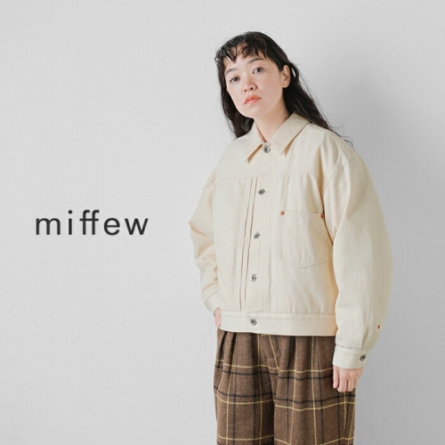 miffew ミフュー デニム ダウン ジャケット “DENIM DOWN JACKET