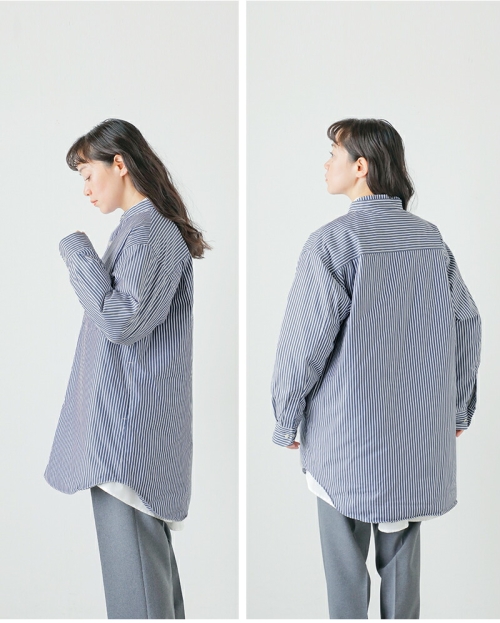 miffew ミフュー ロング ダウン シャツ “LONG DOWN SHIRTS
