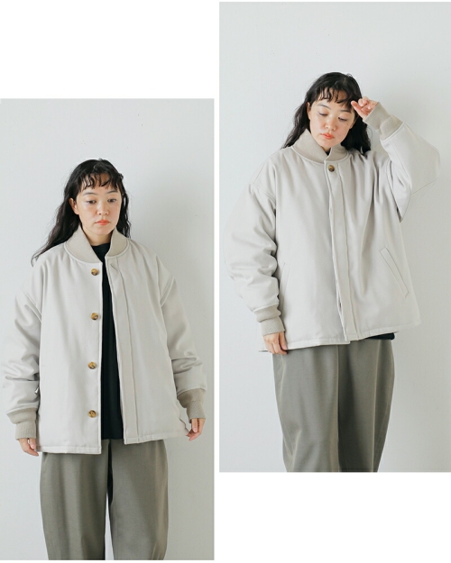 miffew ミフュー バーシティ ダウン ジャケット “VARSITY DOWN JACKET