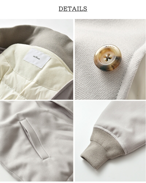 miffew ミフュー バーシティ ダウン ジャケット “VARSITY DOWN JACKET