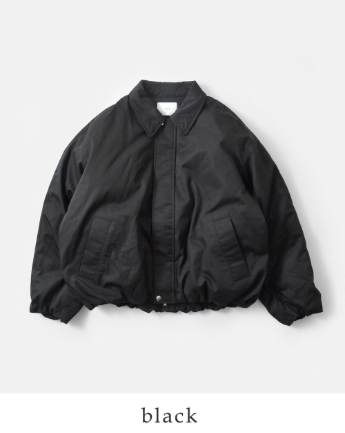 miffew ミフュー ワイド スクエア ジップ アップ ダウン