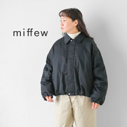 miffew ミフュー　フライト ダウン ジャケット miffew ダウンジャケット ダウン 「miffew/ミフュー」FLIGHT