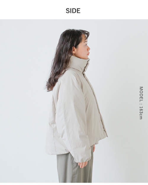 miffew ミフュー 撥水 帯電防止 スタンドカラー ダウン ジャケット