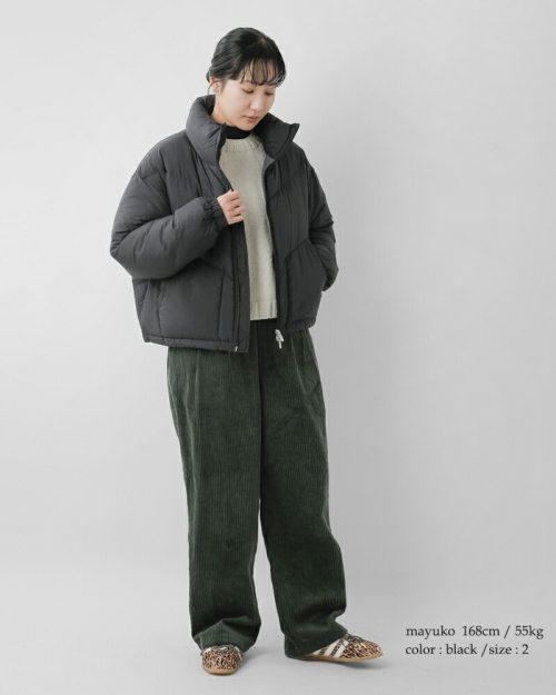 miffew ミフュー キルティング ダウン ジャケット “QUILTING DOWN