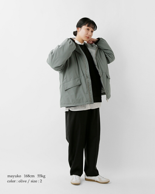 miffew ミフュー フーデット ダウン ジャケット “HOODED DOWN JACKET