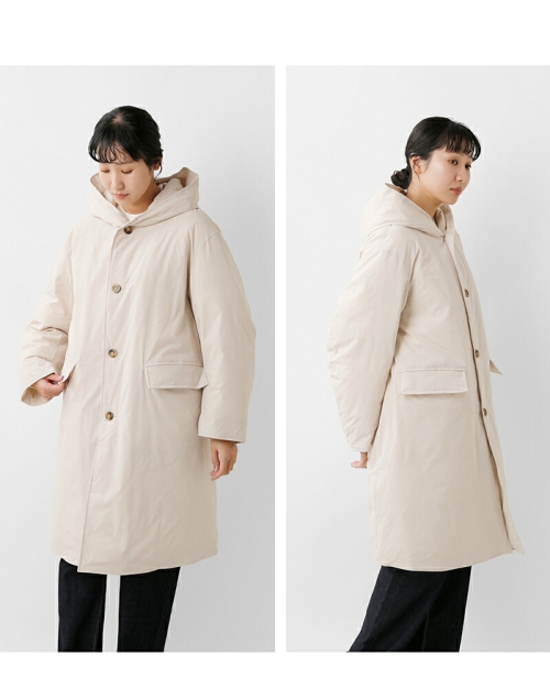 miffew ミフュー フーデッド ダウン コート “HOODED DOWN COAT