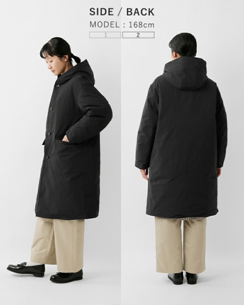 miffew ミフュー フーデッド ダウン コート “HOODED DOWN COAT
