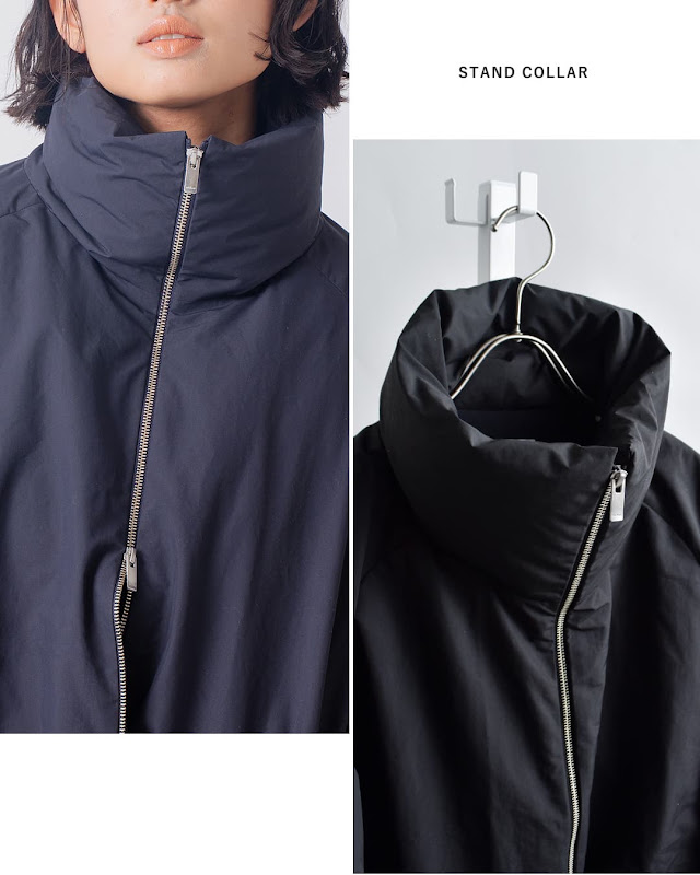 miffew ミフュー スタンドカラー ダウン ジャケット STAND COLLAR DOWN