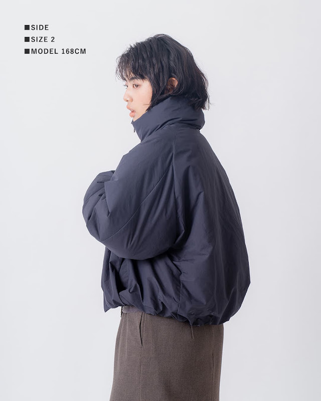 定価17万 22AW極美品 ダウンジャケット 希少サイズ48 miffew ミフュー スタンドカラー ダウン ジャケット STAND COLLAR DOWN
