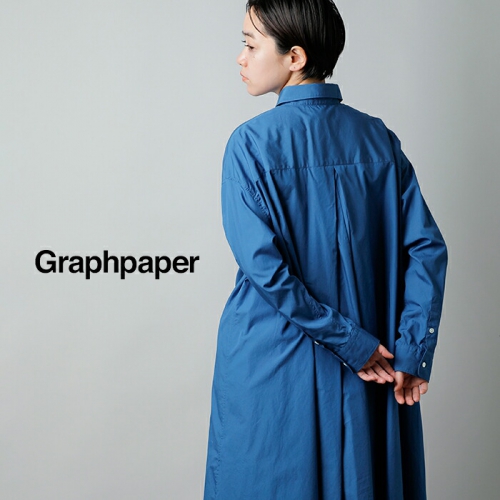 graphpaper グラフペーパー コットンブロード レギュラーカラー