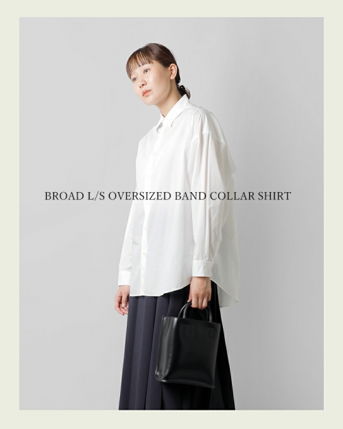 売り本物Ｇｒａｐｈｐａｐｅｒ Ｂｒｏａｄ Ｌ／Ｓ Ｏｖｅｒｓｉｚｅｄ Ｓｈｉｒｔ トップス