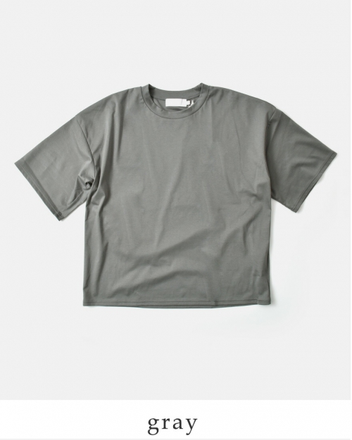 graphpaper グラフペーパー ファイン スムース クルーネック Tシャツ