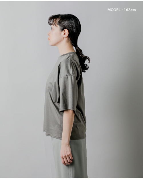 graphpaper グラフペーパー ファイン スムース クルーネック Tシャツ