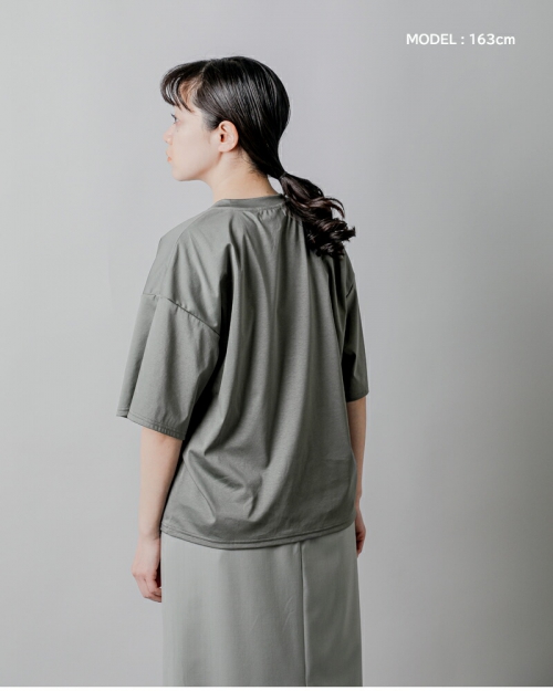 Graphpaper｜コットン ファイン スムース クルーネック 半袖Tシャツ graphpaper グラフペーパー ファイン スムース クルーネック Tシャツ