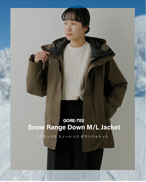 Goldwin スノー レンジ ダウン パーカ ゴアテックス Goldwin｜ゴアテックス スノー レンジ ダウン パーカ “GORE-TEX Snow