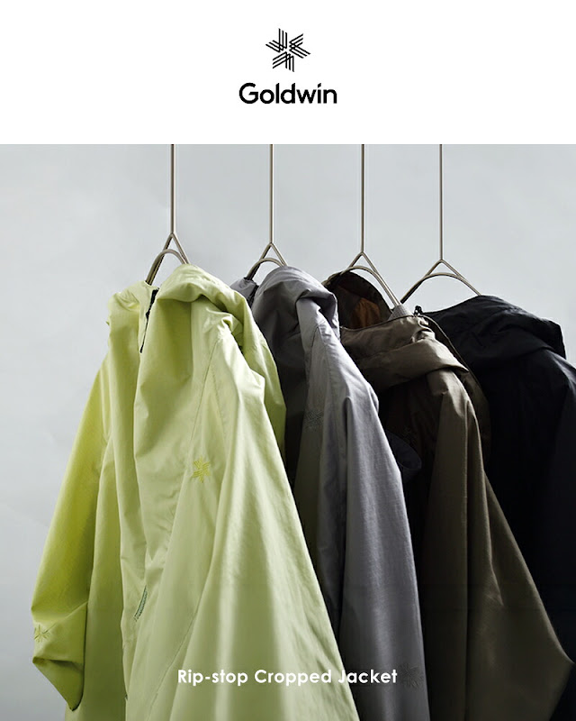 GOLDWIN ゴールドウイン リップストップ クロップド ジャケット Rip