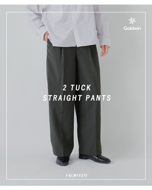 GOLDWIN ゴールドウイン ストレッチツイル 2タック ストレート パンツ