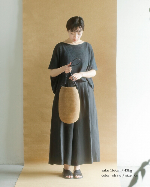 Kamaro'an カマロアン 2way ゴードバケット カゴバッグ “Gourd
