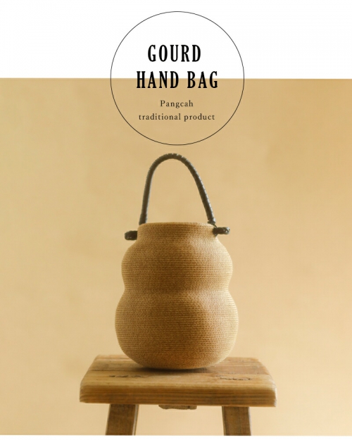 Kamaro'an カマロアン Gourd Hand Basket 3wayバスケットカゴバッグ