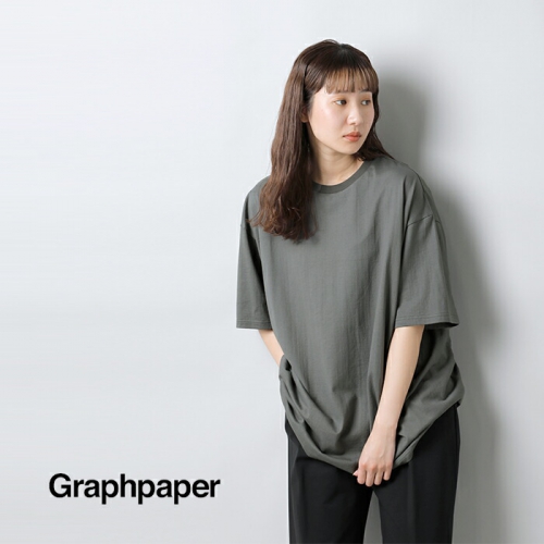 graphpaper グラフペーパー コットン ショートスリーブ オーバーサイズ 