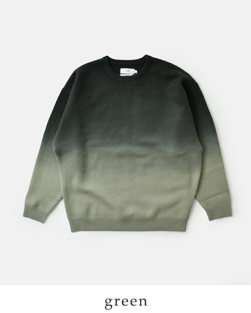 graphpaper グラデーションコットンニット graphpaper グラフペーパー グラデーション ウールニット “Gradient