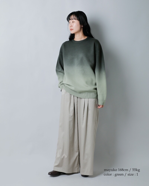 graphpaper グラフペーパー グラデーション ウールニット “Gradient