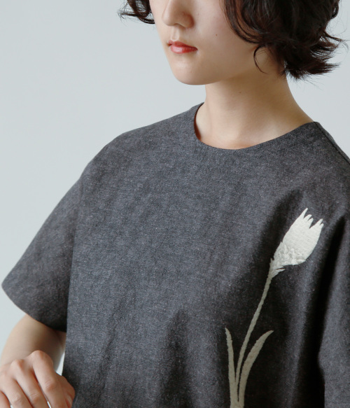 atelier naruse アトリエナルセ コットン リネン スモック