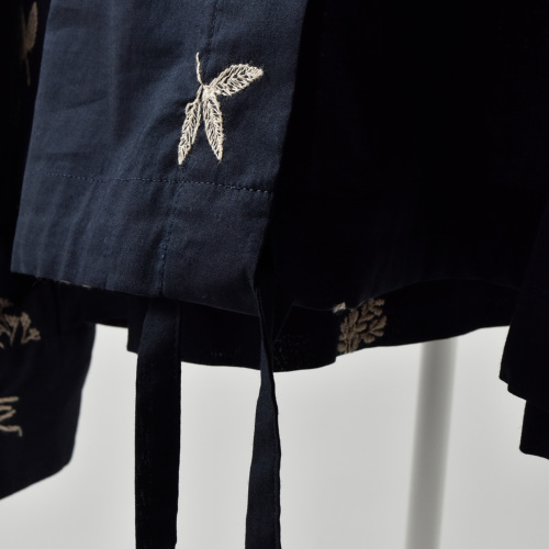 atelier naruse アトリエナルセ コットン 裾絞り ブラウス “winter