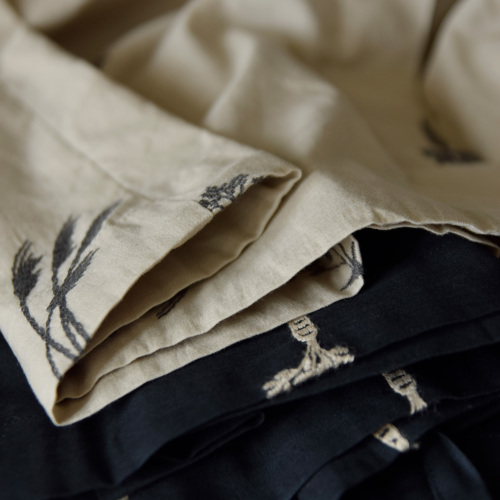 atelier naruse アトリエナルセ コットン 裾絞り ブラウス “winter